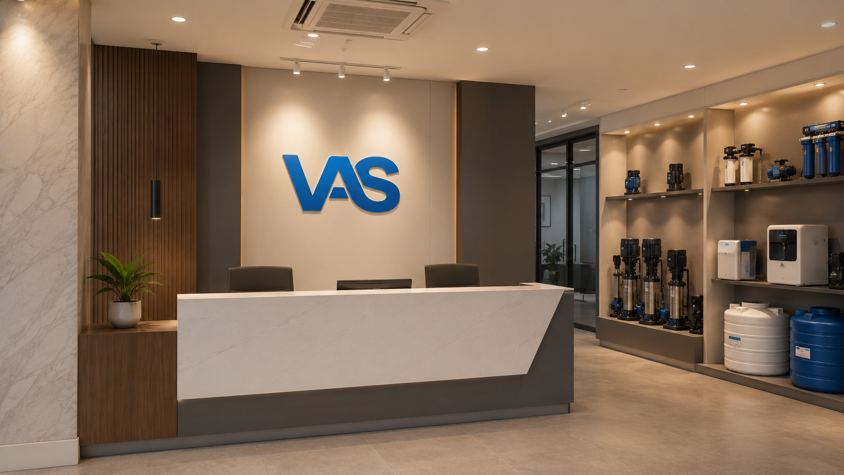 Vas Merchandising water solutions story