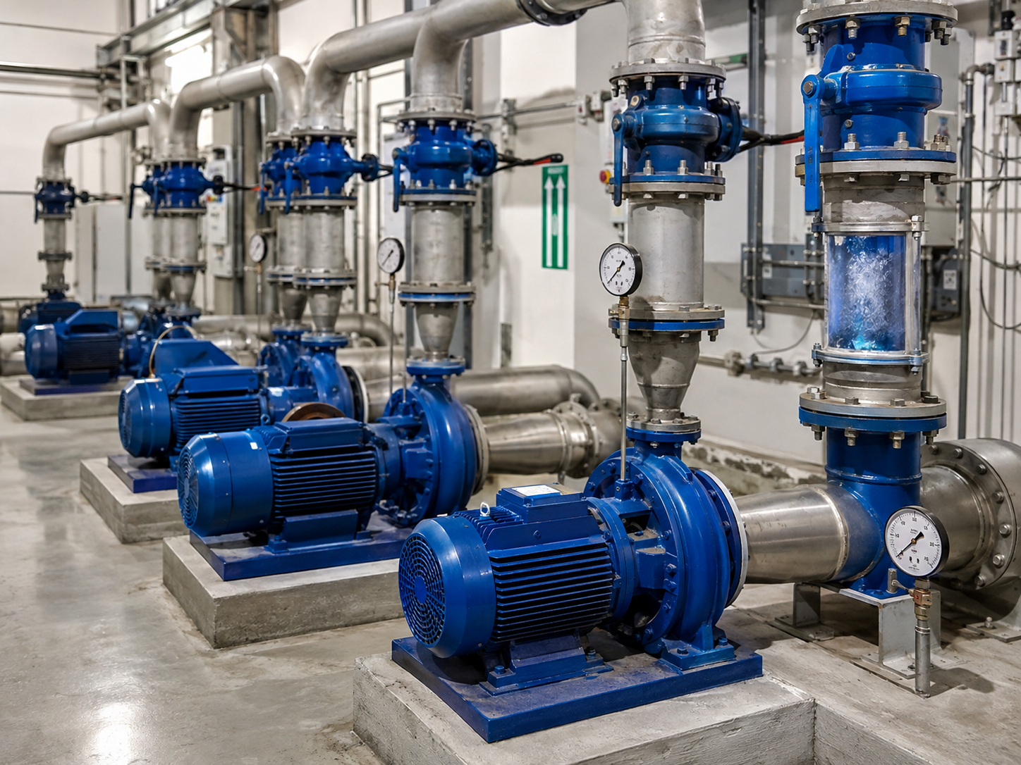 Centrifugal water pump.
