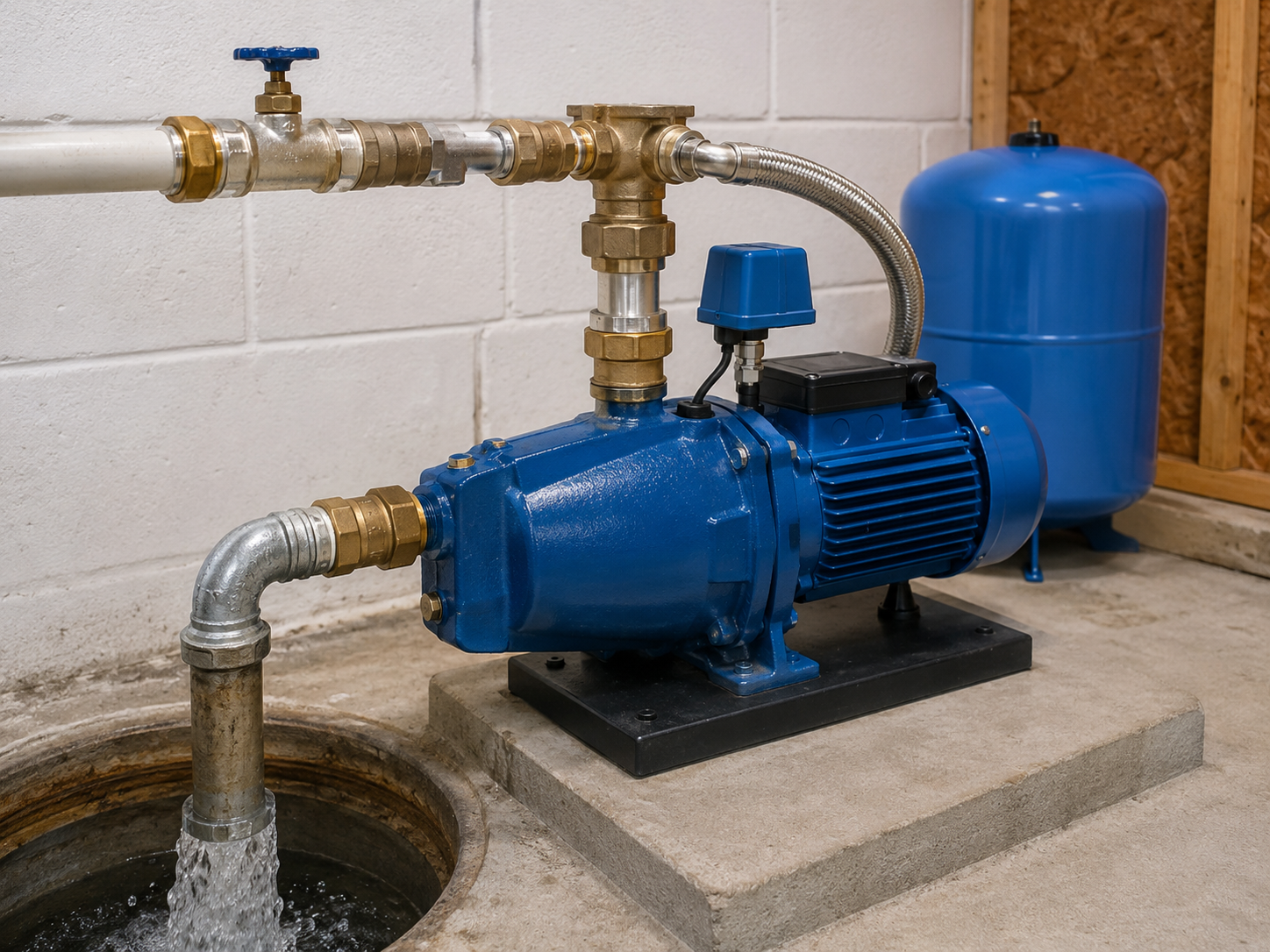 Special-duty water pump.
